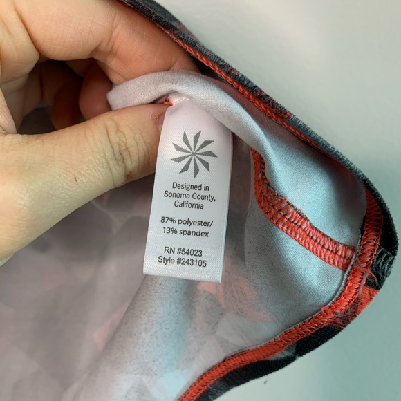 Athleta Multi Color Racer Back Tank Top - Picture 6 of 7